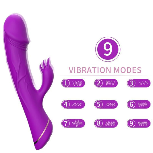 ARMONY - DILDO VIBRATOR KANIN SILIKON LILA