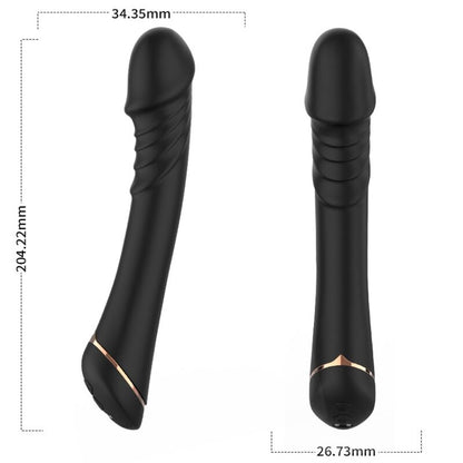 ARMONY - DILDO VIBRATOR SILIKON SVART