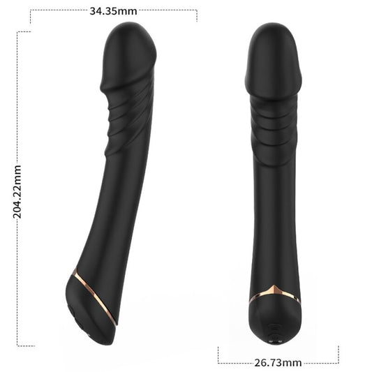 ARMONY - DILDO VIBRATOR SILIKON SVART