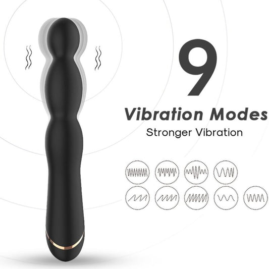 ARMONY - BAMBU VIBRATOR ADJUSTERBAR SVART