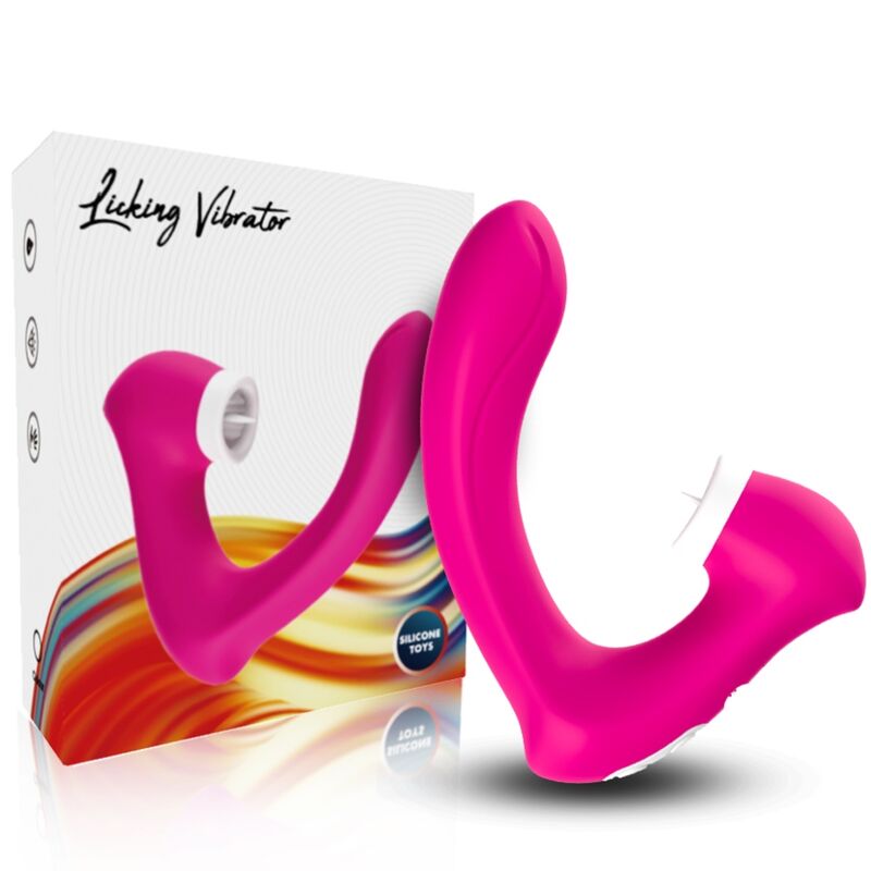 ARMONY - SECRETKISS SLICKANDE VIBRERANDE KLITORIS & BÖJD FUCHSIARÖD VIBRATOR