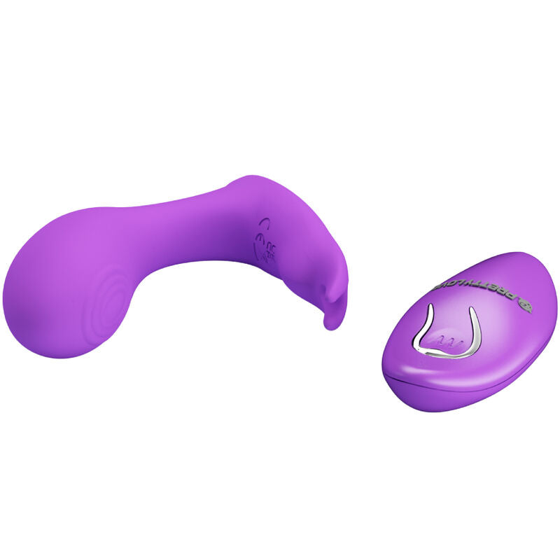 PRETTY LOVE - IDABELLE VIBRATION & PULSATION FJÄRRKONTROLL VIOLET