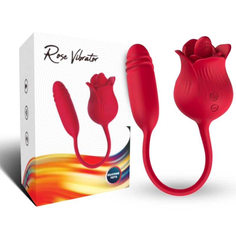 ARMONY - ROSELIP SLICKANDE KLITORIS & VIBRATOR RÖD
