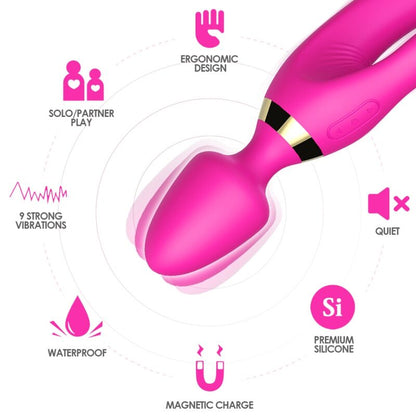 ARMONY - MASSAGEAPPARAT & VIBRATOR RABBIT FUCHSIA