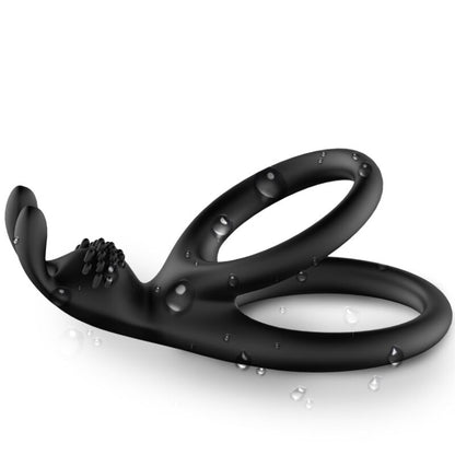 ARMONY - TENSY DOUBLE RABBIT RING SVART
