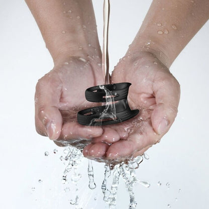 ARMONY - DUALRING DUBBEL ELASTISK RING SVART