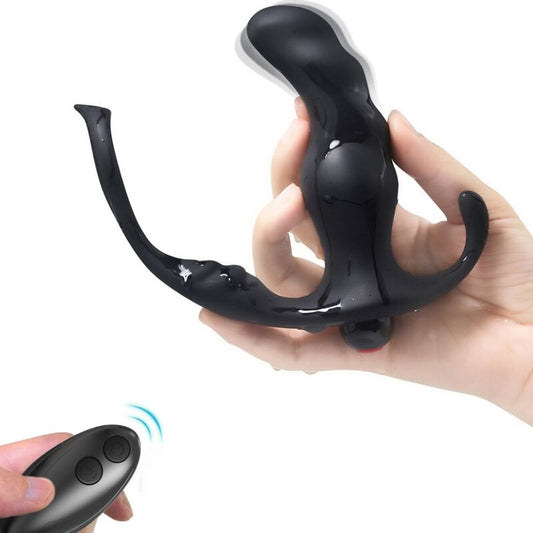 ARMONY - KNIGHT VIBRATOR ANAL PROSTATA & RING FJÄRRKONTROLL SVART