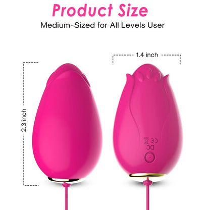 ARMONY - MANDALA ÄGGVIBRATOR G-PUNKT FJÄRRKONTROLL FUCHSIA