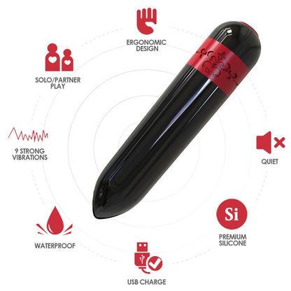 ARMONY - ROCKET VIBRATOR BULLET SVART
