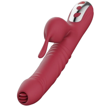 ARMONY - SUGVIBRATOR OCH SUGARE MED STIMULERANDE TUNGA BORDEAUX