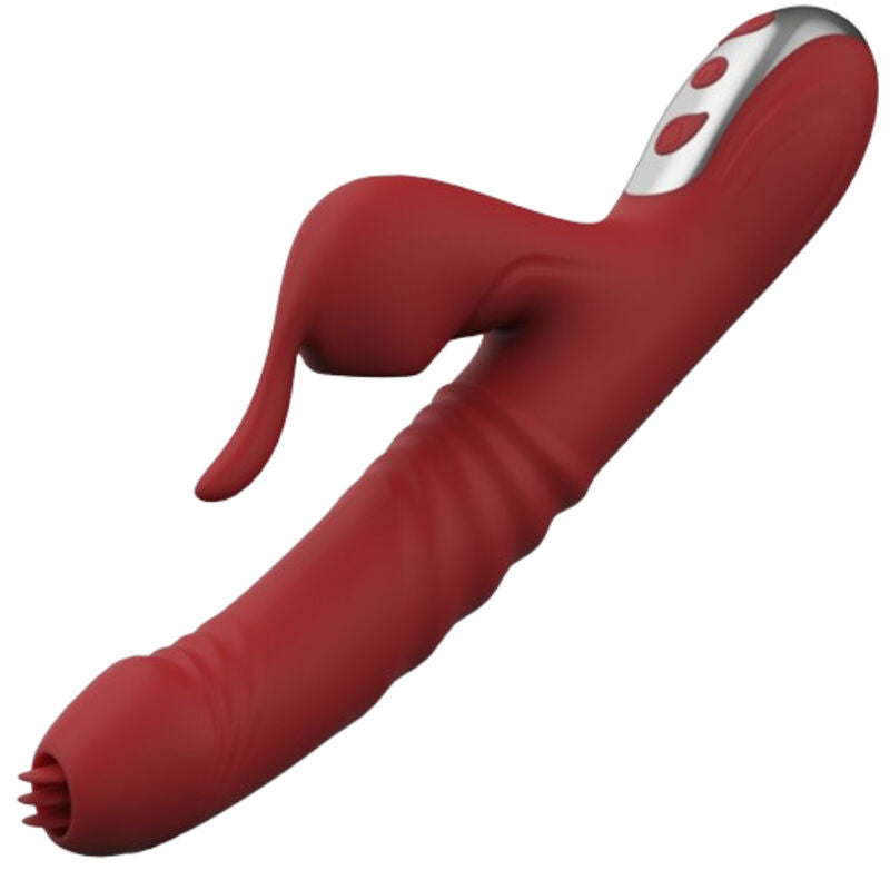 ARMONY - SUGVIBRATOR OCH SUGARE MED STIMULERANDE TUNGA BORDEAUX