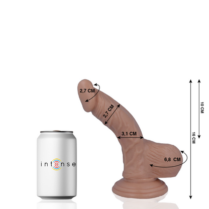 MR INTENSE - 2 REALISTISKA DILDO 16 CM -O- 2,7 CM