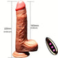 ARMONY - REALISTISK DILDOVIBRATOR &amp; STÖKANDE FJÄRRKONTROLL 22,5 CM