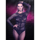 CALEXOTICS - RADIANCE LÅNGÄRMAD BODYSUIT RHINE