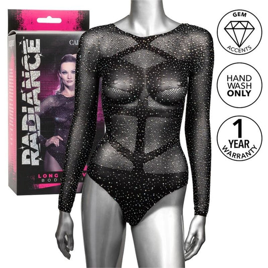 CALEXOTICS - RADIANCE LÅNGÄRMAD BODYSUIT RHINE