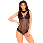 LIVCO KORSETTI FASHION - KREAME LC 90546 BODY SVART L/XL