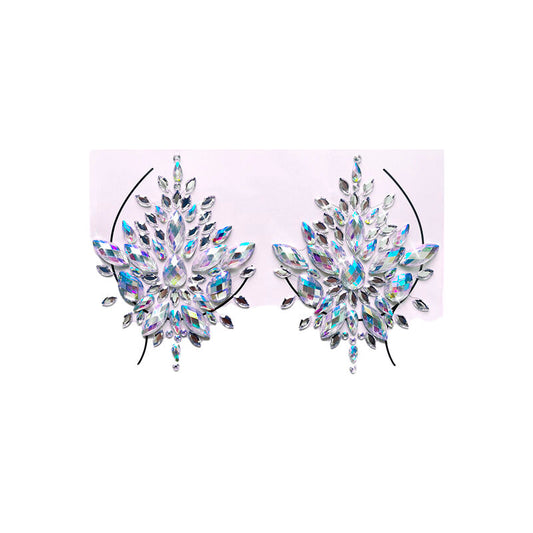 CHILIROSE - CR 4372 KORSETTSET SVART S/M