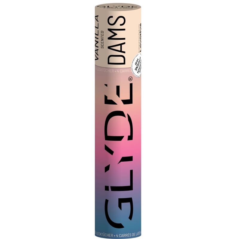 SHEER GLYDE - DAMS LAMINAS LATEX ORAL SEX VANILLA - Kink&Play
