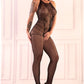 LIVCO KORSETTI FASHION - MAERI LC 17341 BODYSTOCKING GREVFRIA SVART EN STORLEK