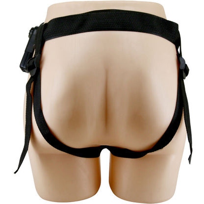 PRETTY LOVE - STARKS HARNESS BRIEFS MULTI-SPEED VIBRATION DILDO 17,5 CM LJUSBRUN