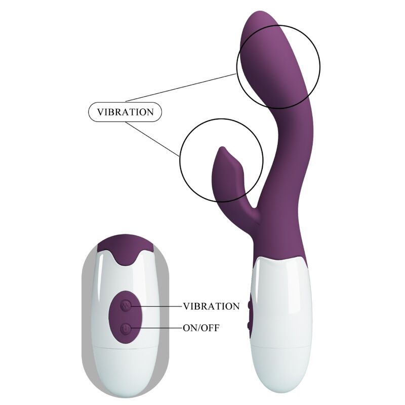 PRETTY LOVE - BRIGHTY G-PUNKTSVIBRATOR LILA