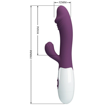 PRETTY LOVE - SNABB G-PUNKTSVIBRATOR LILA