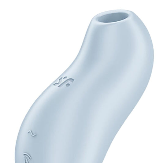 SATISFYER - POCKET PRO 1 KLITORISSTIMULATOR LJUSBLÅ