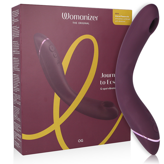 KVINNOJÄGARE - OG G-PUNKT AUBERGINE
