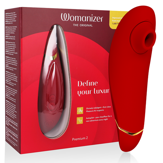 WOMANIZER - PREMIUM 2 KLITORISSTIMULATOR BORDEAUX