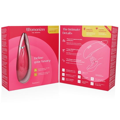 WOMANIZER - PREMIUM 2 KLITORISSTIMULATOR HALLON