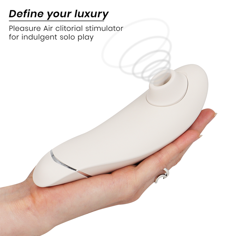 WOMANIZER - PREMIUM 2 KLITORALSTIMULATOR VARMGRÅ