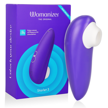 WOMANIZER - STARLET 3 KLITORALSTIMULATOR INDIGO
