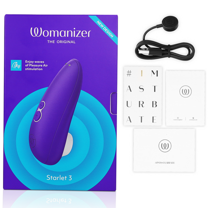 WOMANIZER - STARLET 3 KLITORALSTIMULATOR INDIGO