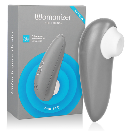 WOMANIZER - STARLET 3 KLITORISSTIMULATOR GRÅ