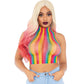 LEG AVENUE - MULTICOLOR NET TOP