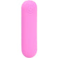ARMONY - SPLASH HEHE VIBRATOR KULA SILIKON 10 VIBRATIONER 65 X 15 CM ROSA