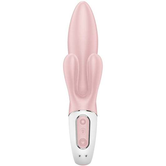 SATISFYER - AIR PUMP BUNNY 3 INFLATABLE RABBIT VIBRATOR PINK