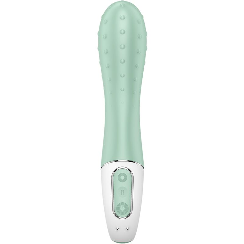 SATISFYER - LUFTPUMPVIBRATOR 3 UPPBLÅSBARA G-PUNKTER MINT