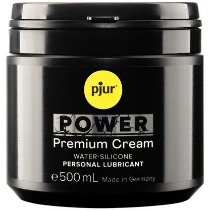 PJUR - POWER PREMIUM CREAM PERSONAL LUBRICANT 500 ML - Kink&Play