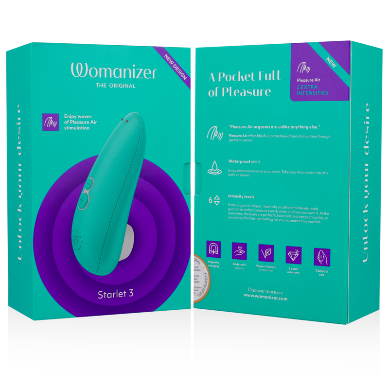 WOMANIZER - STARLET 3 KLITORISSTIMULATOR TURKOS