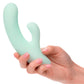 CALEXOTICS - PACIFICA FIJI VIBRATOR &amp; STIMULERINGSMASKIN G-SPOT 10 VIBRATIONER AQUA