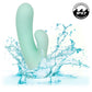 CALEXOTICS - PACIFICA FIJI VIBRATOR &amp; STIMULERINGSMASKIN G-SPOT 10 VIBRATIONER AQUA