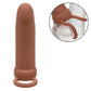 CALEXOTICS - MAXX THICK DUBBEL PENETRATOR 10 VIBRATIONER BRUN