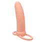 CALEXOTICS - MAXX THICK DUBBEL PENETRATOR 10 VIBRATIONER FLESH
