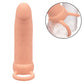 CALEXOTICS - MAXX THICK DUBBEL PENETRATOR 10 VIBRATIONER FLESH