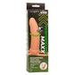 CALEXOTICS - MAXX THICK DUBBEL PENETRATOR 10 VIBRATIONER FLESH