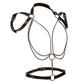 CALEXOTICS - EUPHORIA MULTICHAIN ​​HALTER HARNESS PREMIUM PLUS SIZE
