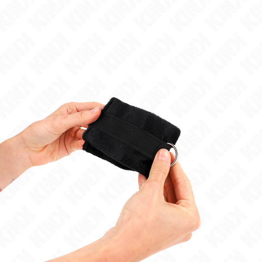 KINK - HANDBOJOR I PÄLS FÖR NYBÖRJARE, SVARTA, 30 X 7 CM