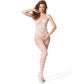 PASSION - BS 102 BODYSTOCKING VIT EN STORLEK