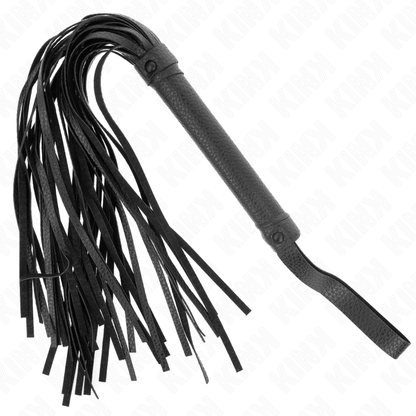 KINK - MÖRKBLÅ PÄRLPISKA 43,5 CM